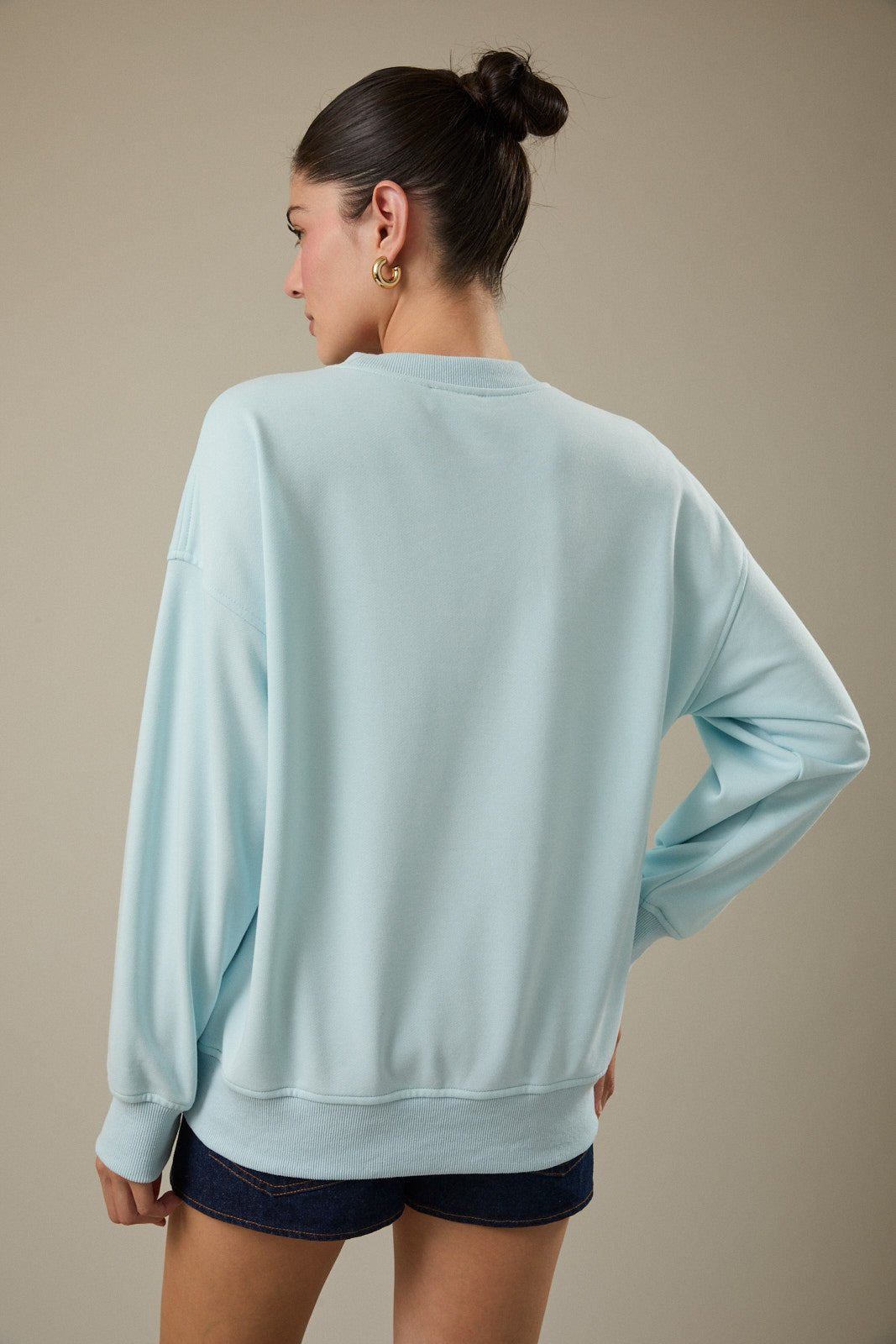Aqua Lake Girl Sweatshirt - The Nines