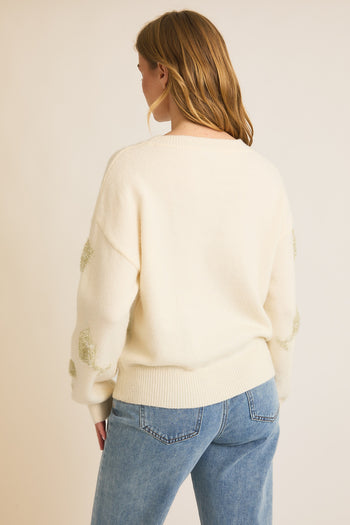 Cheers Champagne Sweater - FINAL SALE