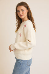 Candy Cane Lane Sweater