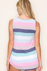 Multi Stripe Tank