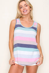 Multi Stripe Tank