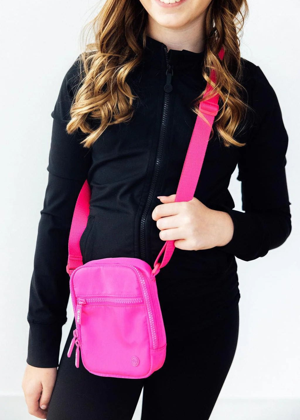 Neon Pink Crossbody Bag - The Nines