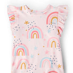Over the Rainbow Ruffle Tee - The Nines