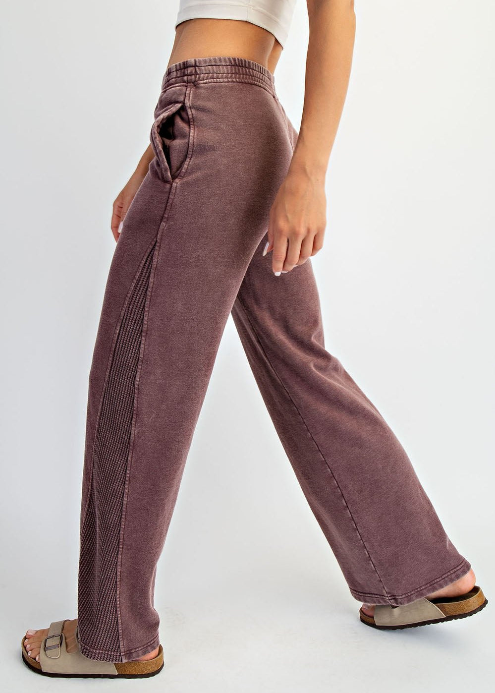 French Terry Waffle Pant - 2 Colors! - The Nines