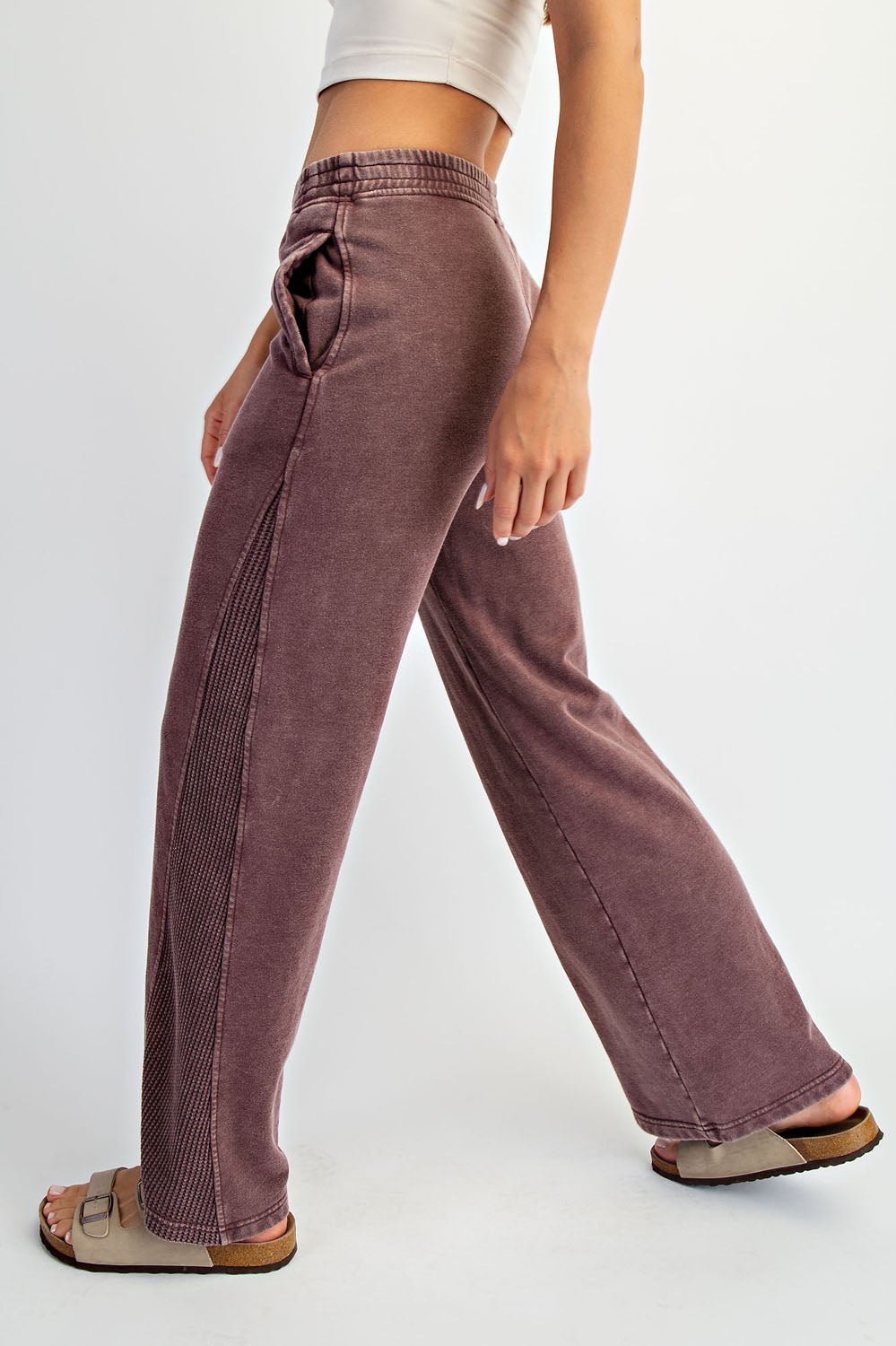 French Terry Waffle Pant - 2 Colors! - The Nines