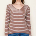 The Rosalie Striped Pullovers - 2 Colors! - The Nines