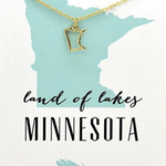 Minnesota 14K Nickel Free Necklace - The Nines