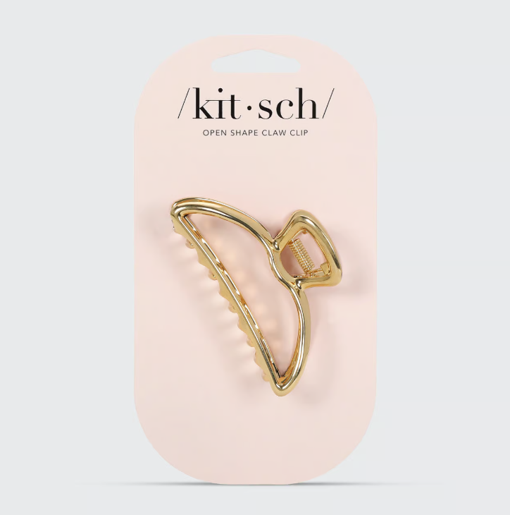 Kitsch Open Shape Claw Clip - 2 Colors!