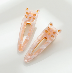 Elodie Cat Eco-Friendly Hair Clip Sets - 6 Styles!