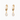 Amanda Blu Teardrop Huggie Earrings - 2 Colors! - The Nines