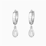 Amanda Blu Teardrop Huggie Earrings - 2 Colors! - The Nines