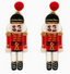 Nutcracker Beaded Holiday Earrings - 2 Colors!