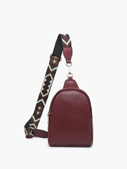 Ellen Vegan Guitar Strap Sling Bag - 6 Colors!