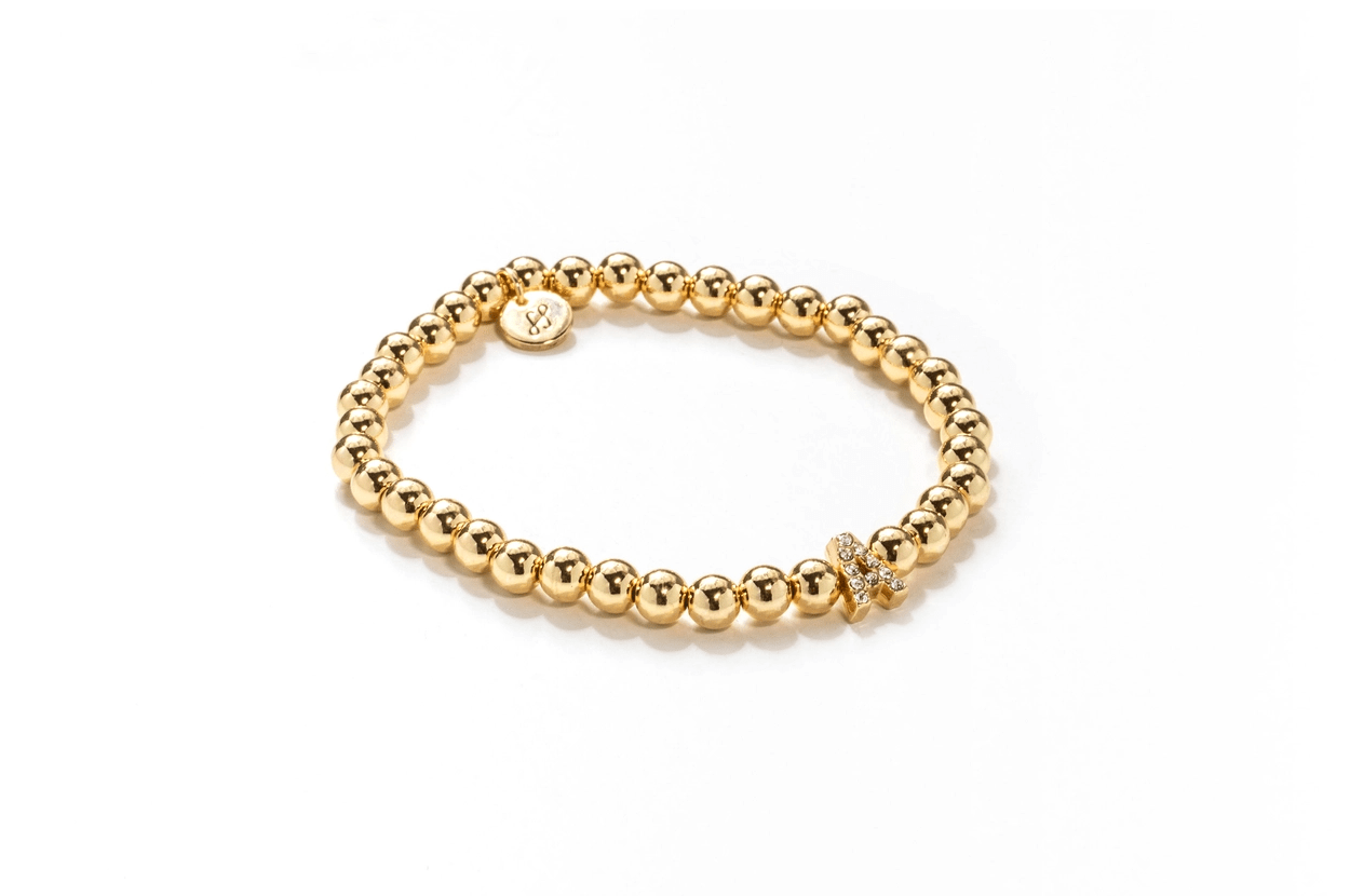 Soul Stack Initial Bracelets - A - The Nines