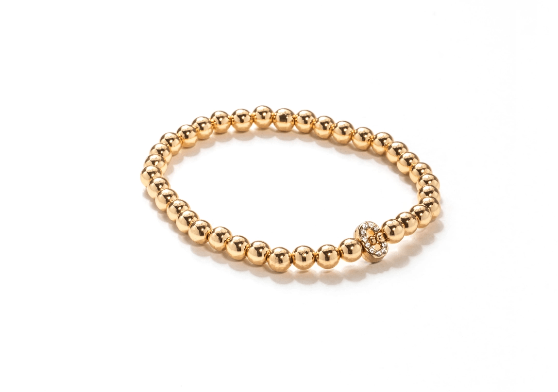 Soul Stack Initial Bracelets - C - The Nines