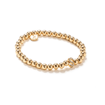 Soul Stack Initial Bracelets - S - The Nines