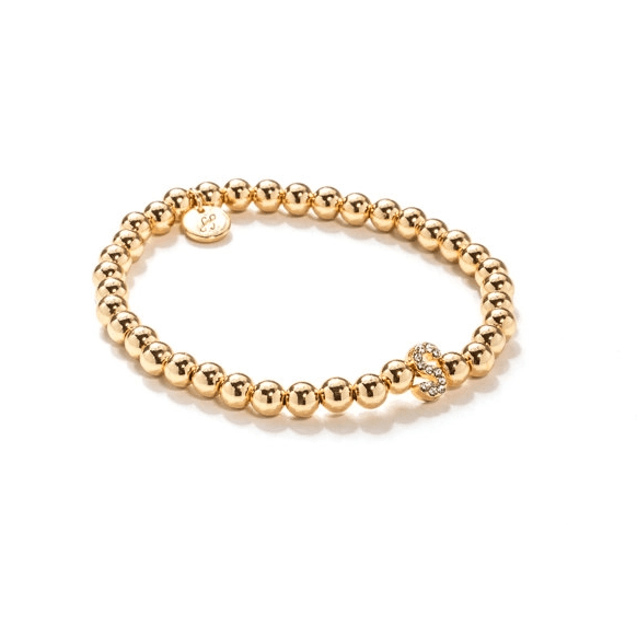 Soul Stack Initial Bracelets - S - The Nines