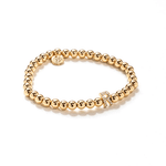 Soul Stack Initial Bracelets - R - The Nines