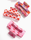 Heart Pattern Hair Clips - 3 Styles!