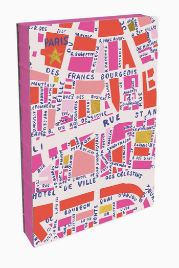 Rues De Paris Medium Coptic-Bound Journal