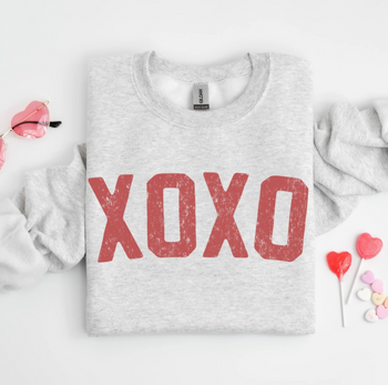 XOXO Heather Gray Sweatshirt