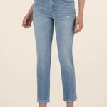 KUT Rachael High Rise Distressed Mom Jeans - FINAL SALE! - The Nines