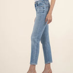 KUT Rachael High Rise Distressed Mom Jeans - FINAL SALE! - The Nines