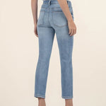 KUT Rachael High Rise Distressed Mom Jeans - FINAL SALE! - The Nines
