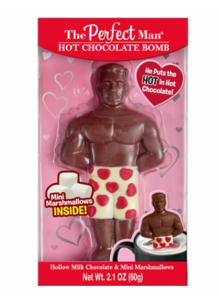 Valentine’s The Perfect Man Hot Chocolate Bomb