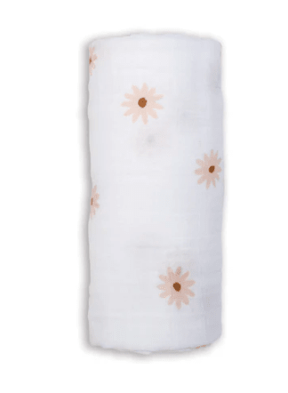 Daisies - Muslin Swaddle - The Nines