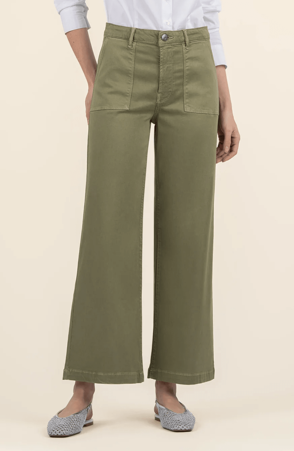KUT From The Kloth Meg High Rise Wide Leg - The Nines