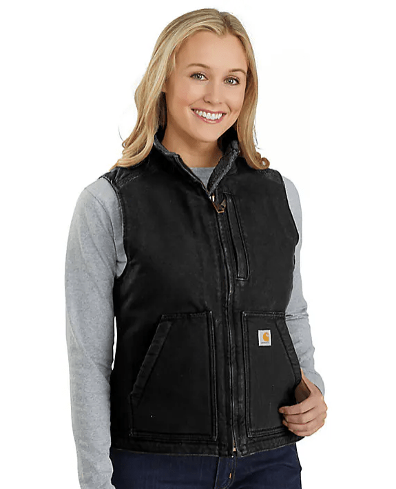 Women's Sherpa Lined Vest - 2 colors - FINAL SALE! - The Nines