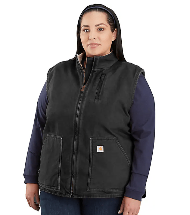 Women's Sherpa Lined Vest - 2 colors - FINAL SALE! - The Nines