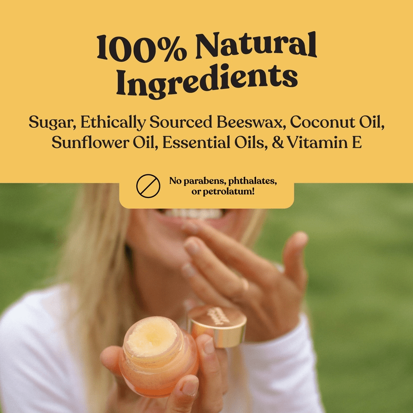 Poppy & Pout Grapefruit Lip Scrub - The Nines