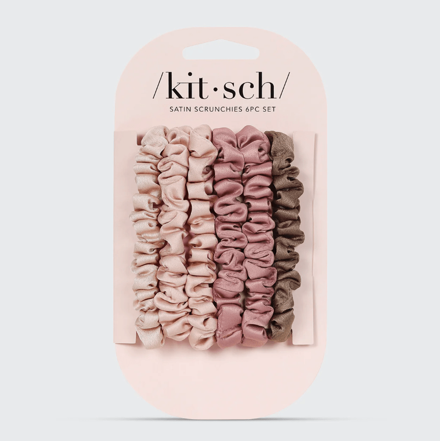 Kitsch Satin Scrunchie Set - The Nines