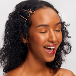 Kitsch Bow Metal Bobby Pin Set - The Nines
