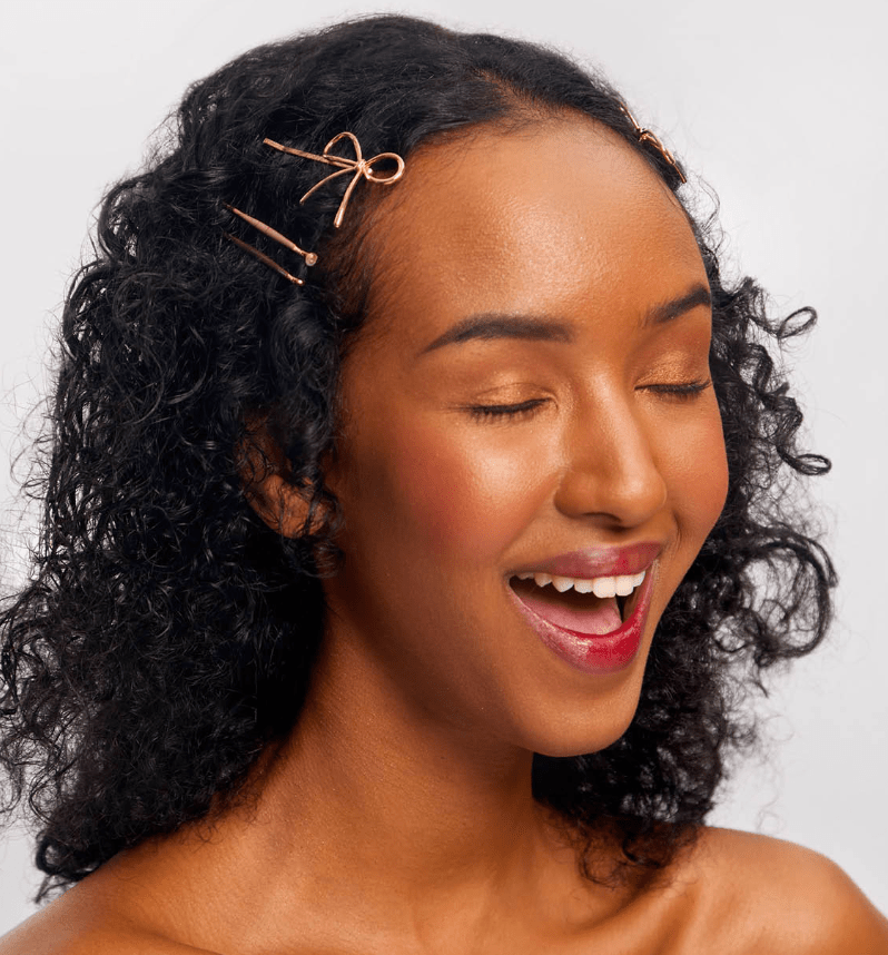 Kitsch Bow Metal Bobby Pin Set - The Nines
