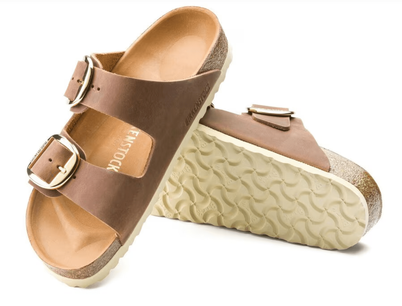 Birkenstock Arizona Big Buckle Sandal - Cognac - FINAL SALE! - The Nines