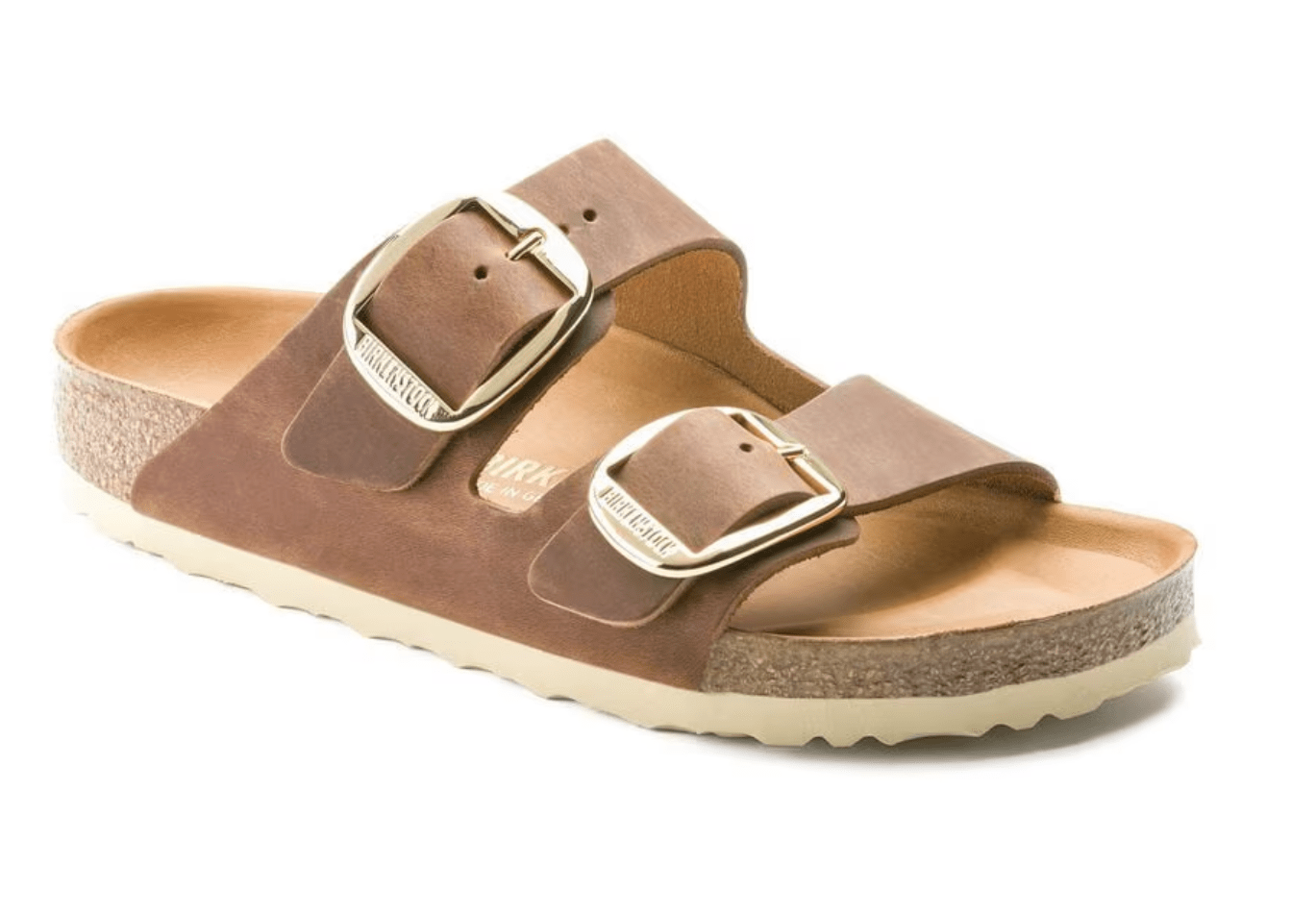 Birkenstock Arizona Big Buckle Sandal - Cognac - FINAL SALE! - The Nines
