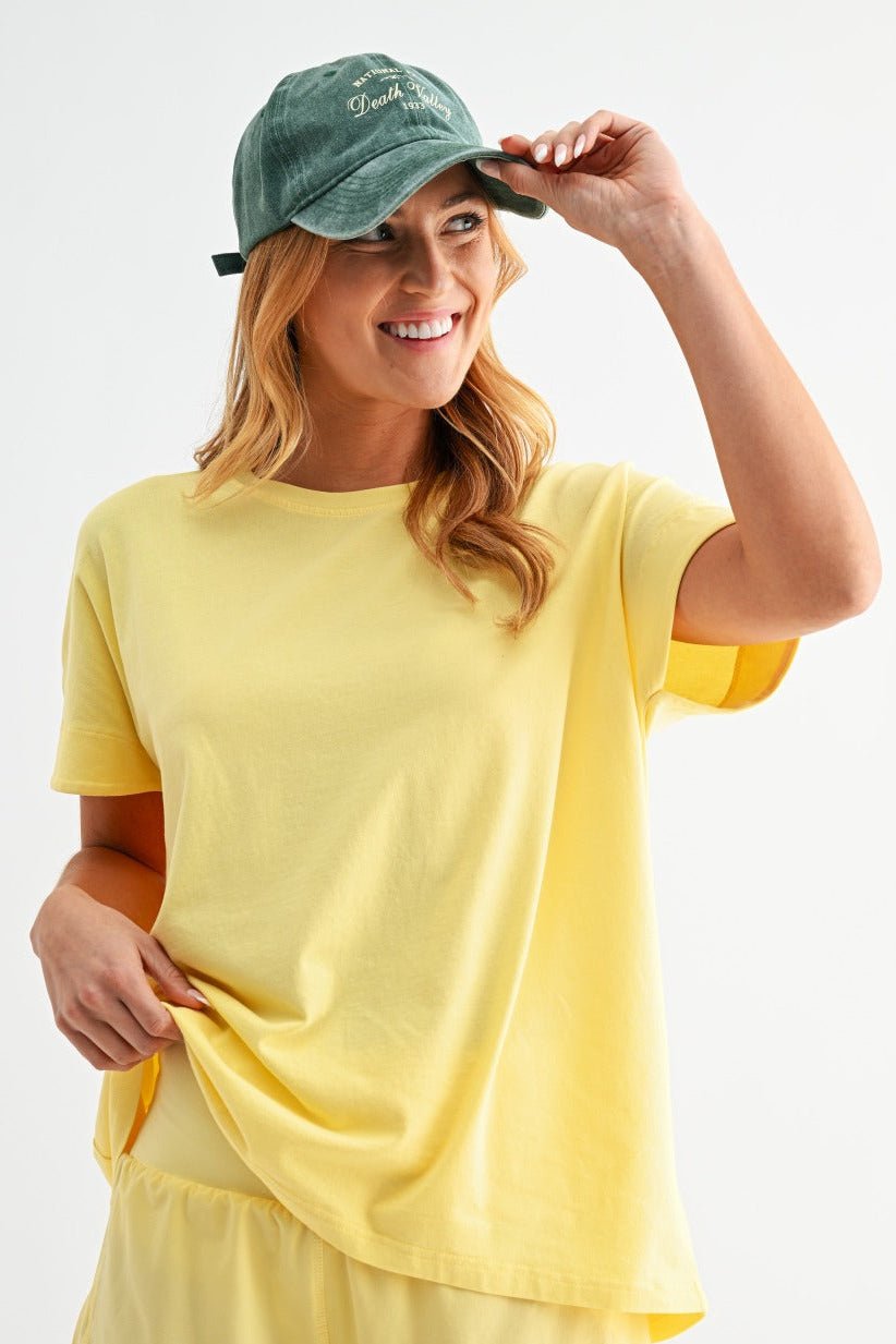 Shoreline Pima Cotton Slouchy Tee - 3 Colors! - The Nines