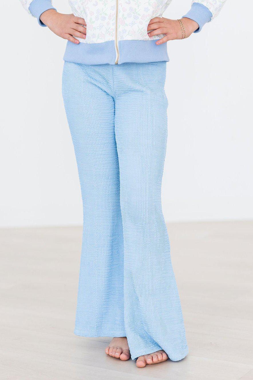 Sky Blue Scrunchy Bells - The Nines