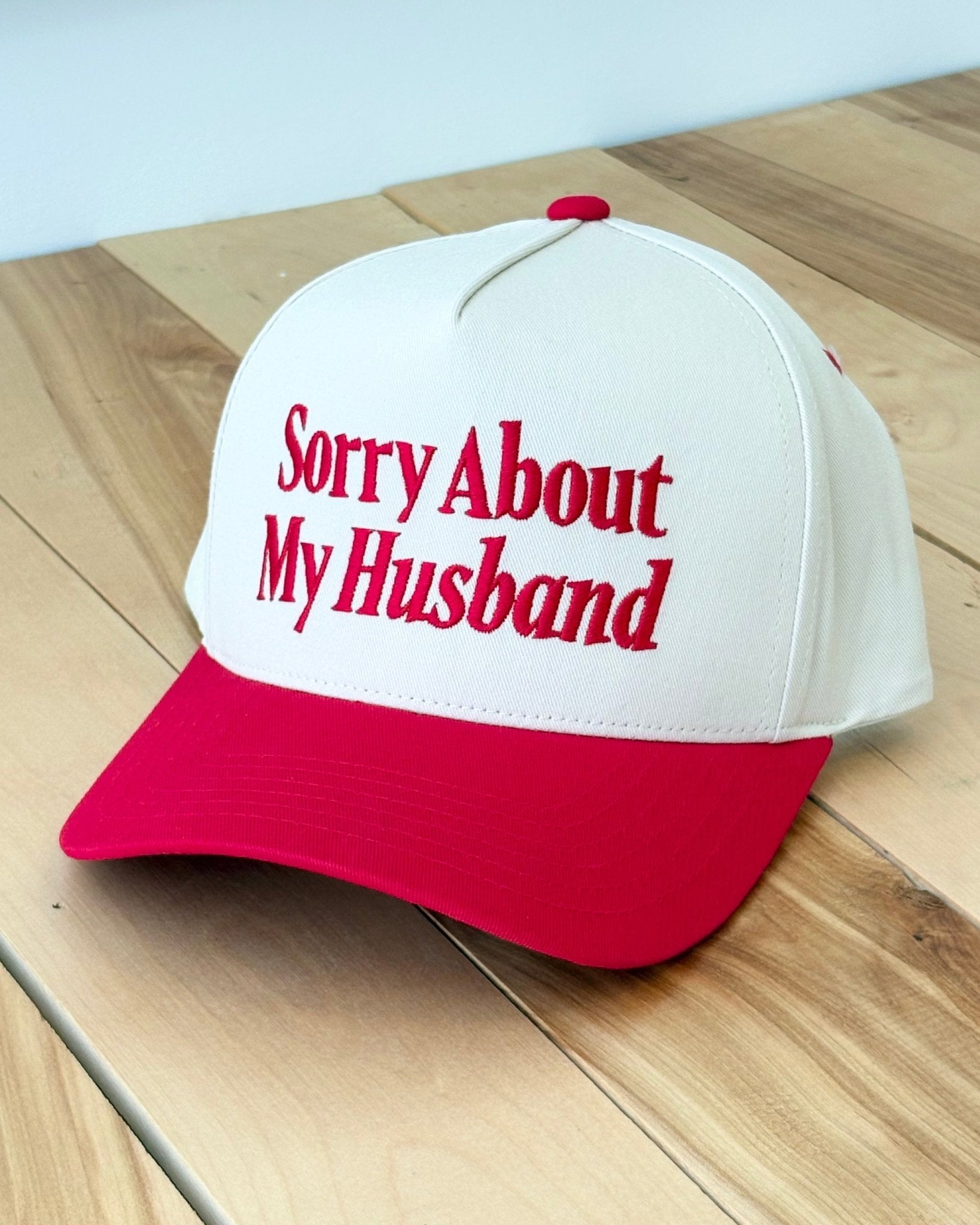 "Sorry About My Husband" Hat - The Nines
