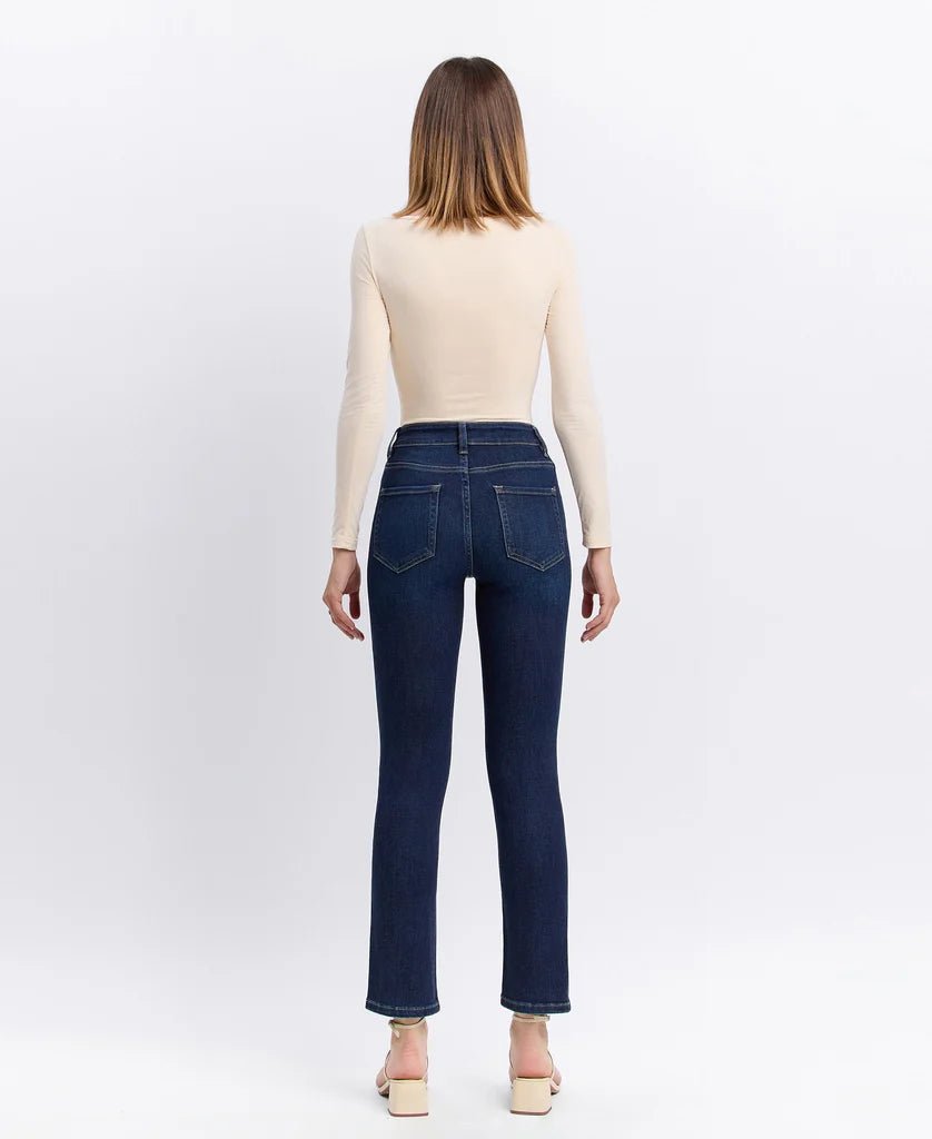 Vervet High Rise Ankle Slim Straight - FINAL SALE! - The Nines