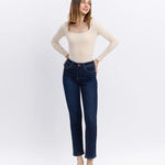 Vervet High Rise Ankle Slim Straight - FINAL SALE! - The Nines