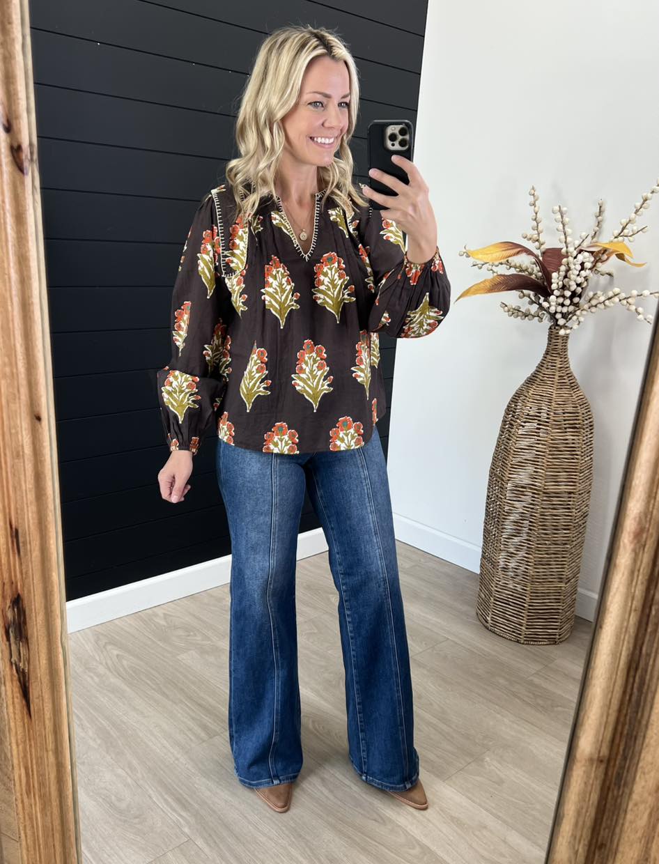 Risen Midrise Wide Leg Jean - The Nines