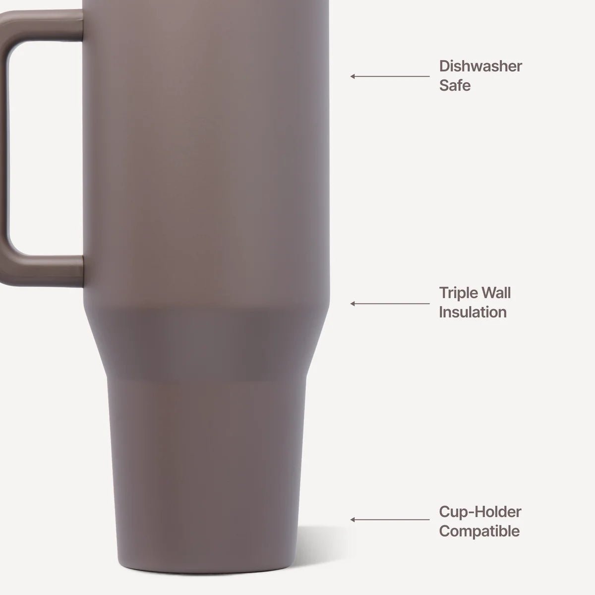 HydroJug 40 oz Traveler - Clay - The Nines