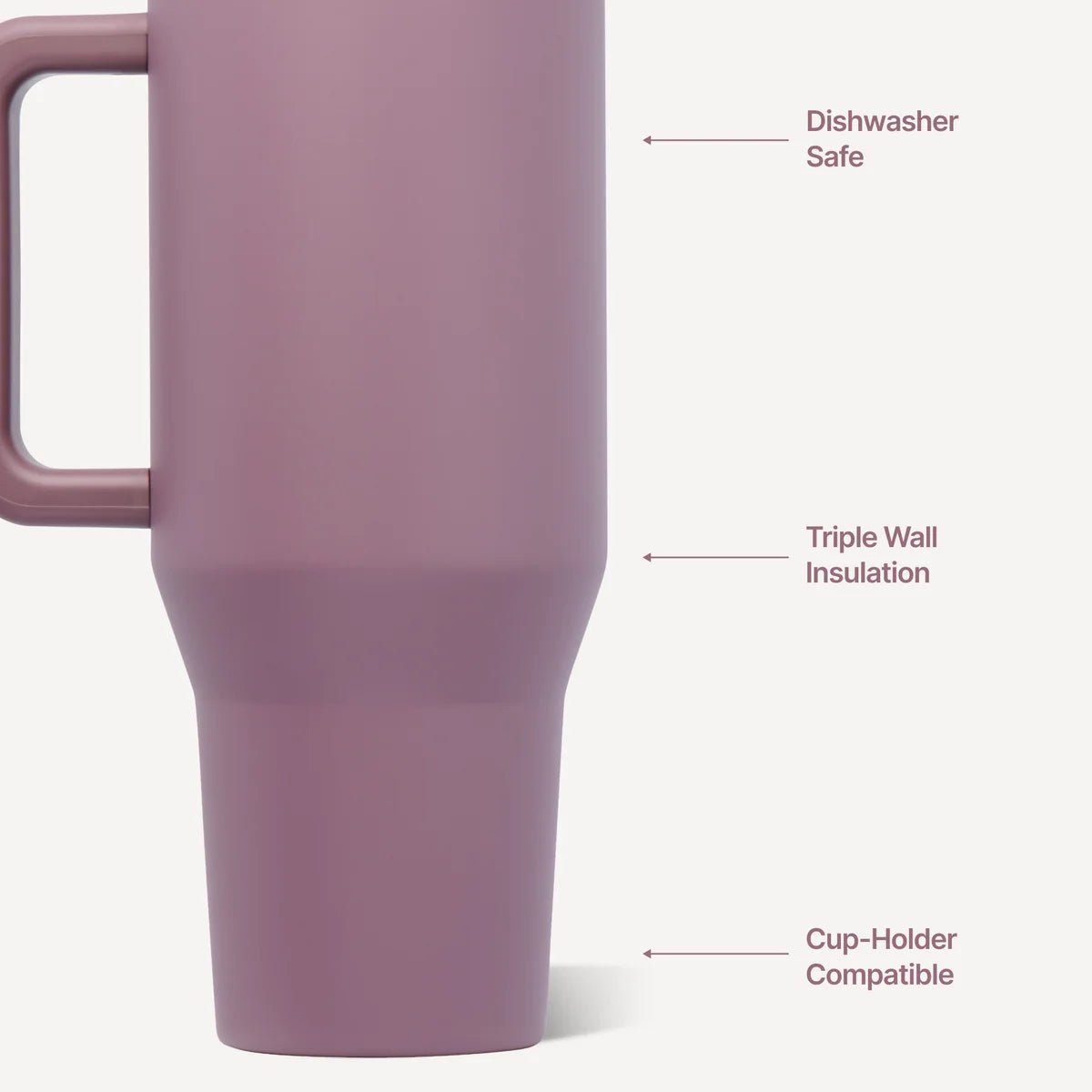 HydroJug 40 oz Traveler - Rosewood - The Nines