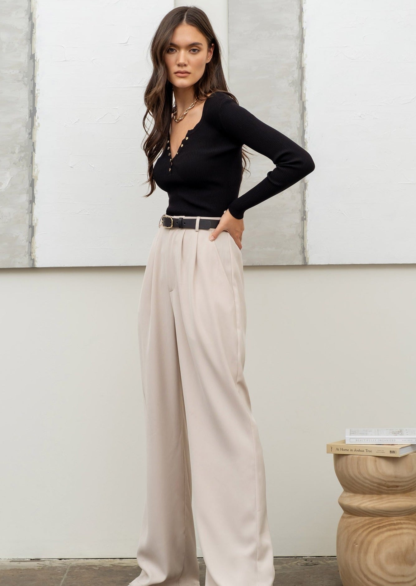 Jasmine Baby Ribbed Fitted Top - 7 Colors! - The Nines