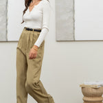 Jasmine Baby Ribbed Fitted Top - 7 Colors! - The Nines