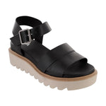 Mia Jovie Sandal - Black - The Nines